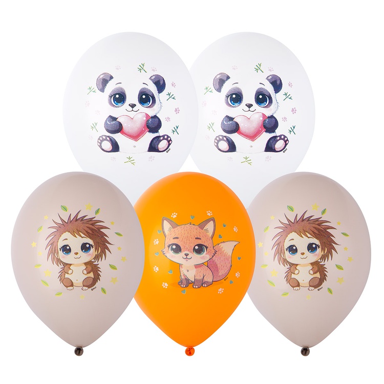 Шарики «Зверюшки милые»