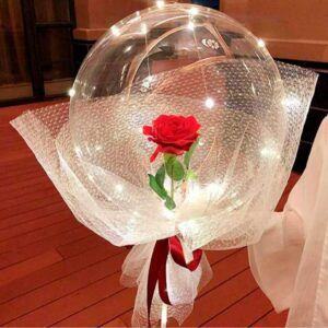 Цветочный букет «Bubbles & Rose №4»