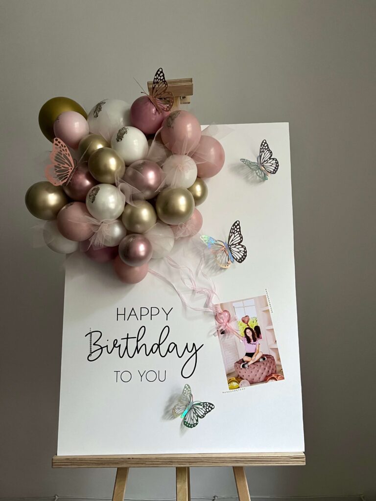 Открытка «Happy Birthday»