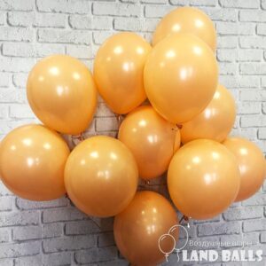 Шары «Персиковые» 35 см